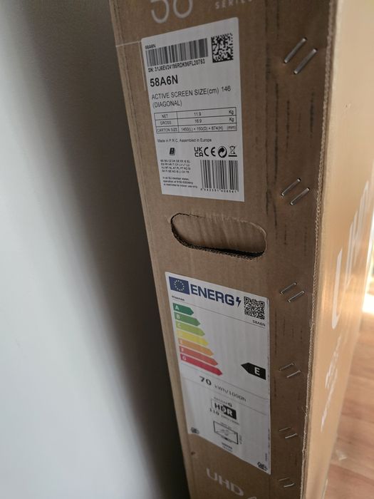 Telewizor HISENSE 58A6N