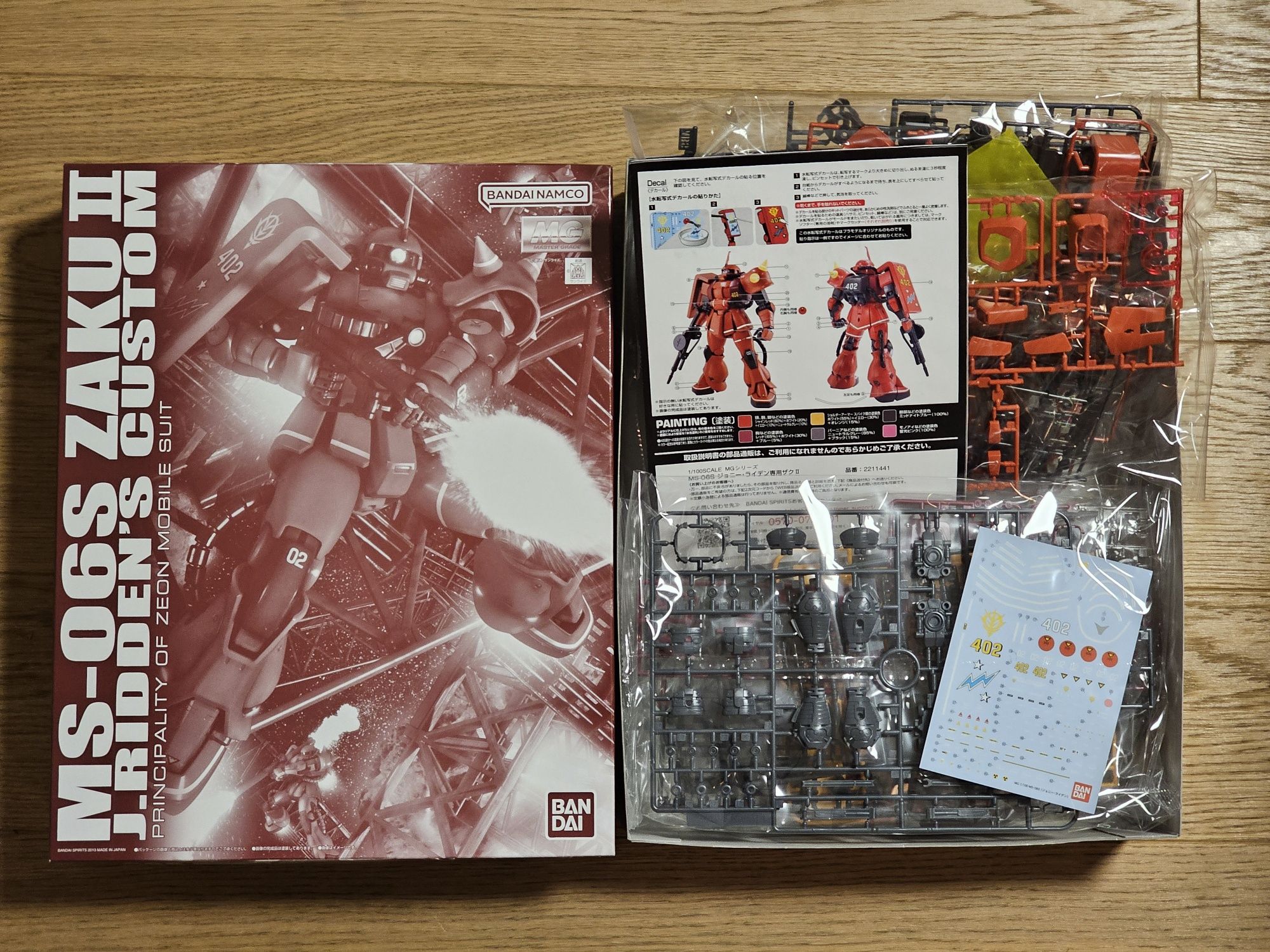 MG MS-06S Zaku II Johnny Ridden's Custom Bandai