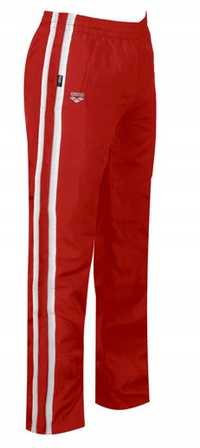 Spodnie dresowe sportowe na trening Arena Fribal Unisex Red White R.xx