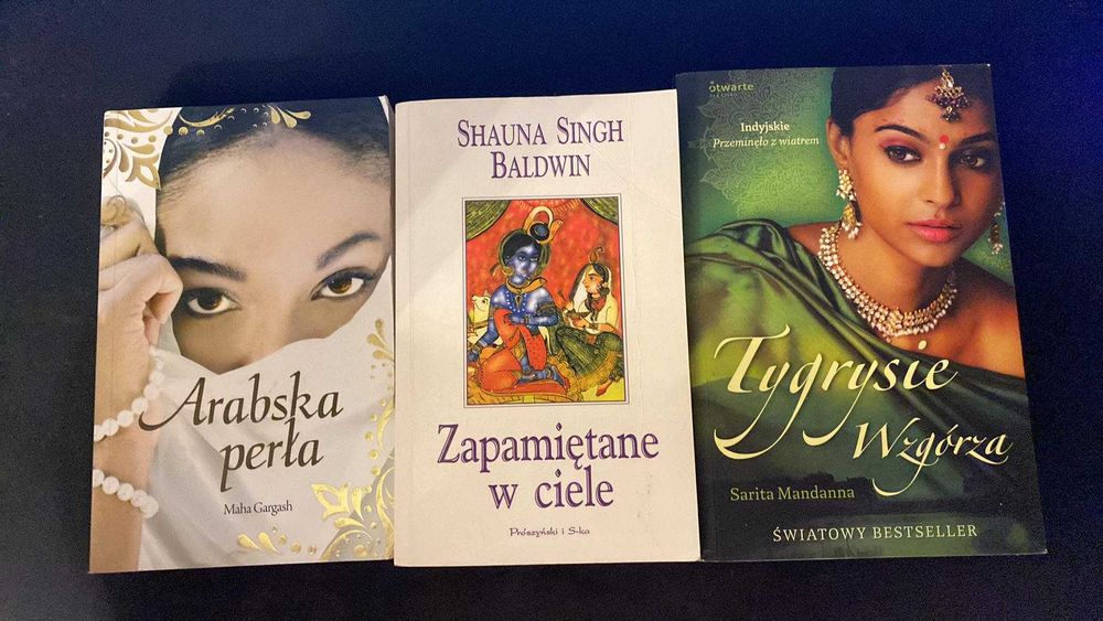 Zestaw Tygrysie wzgórza, Zapamiętane w ciele, Arabska perła