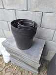 Doniczki plastikowe 12L, 5L, 3L