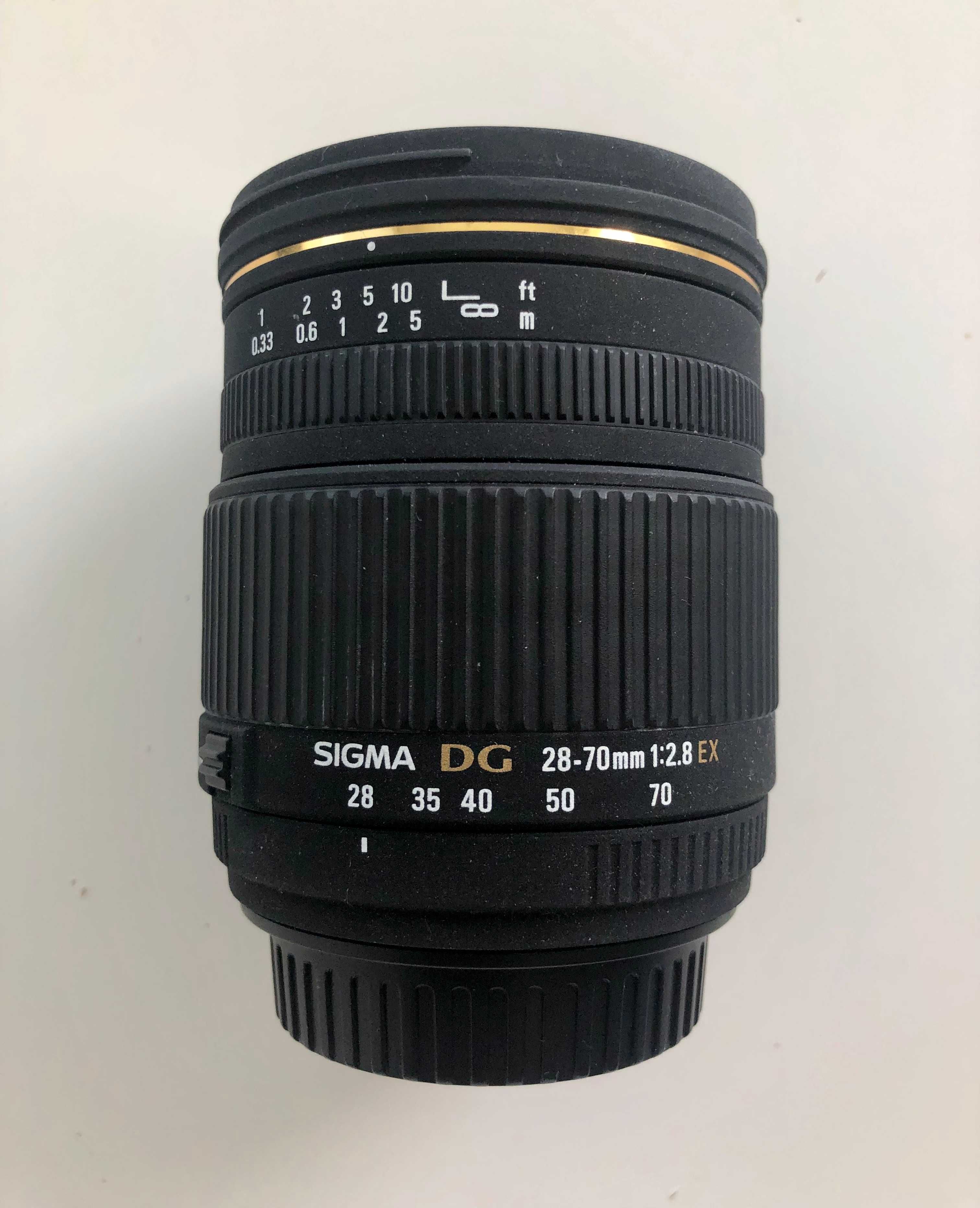 Objectiva SIGMA p/ Canon 28-70mm 1:2.8 EX