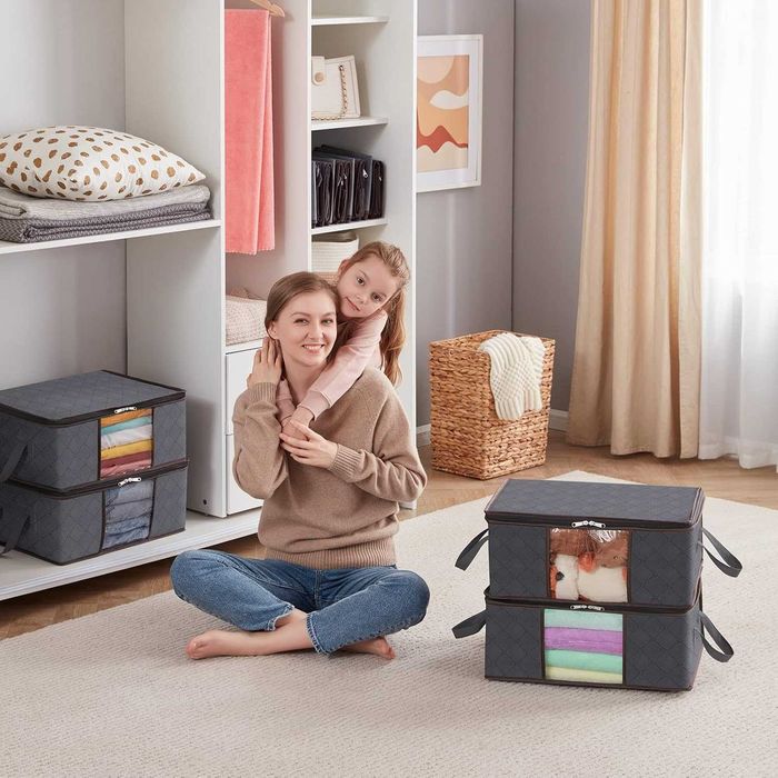 Nowy organizer / torba do przechowywania / pudełka / kosze 35L !3866!
