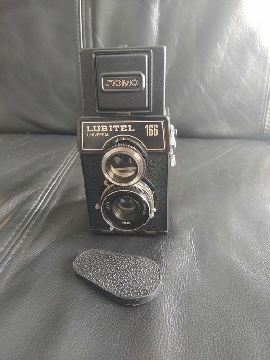Maquina fotografica Lubitel 166. Completa com acessórios e documentos.