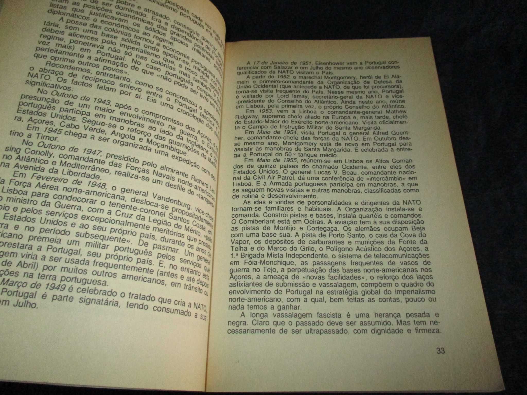 Livro Portugal e a Nato Dossier Avante