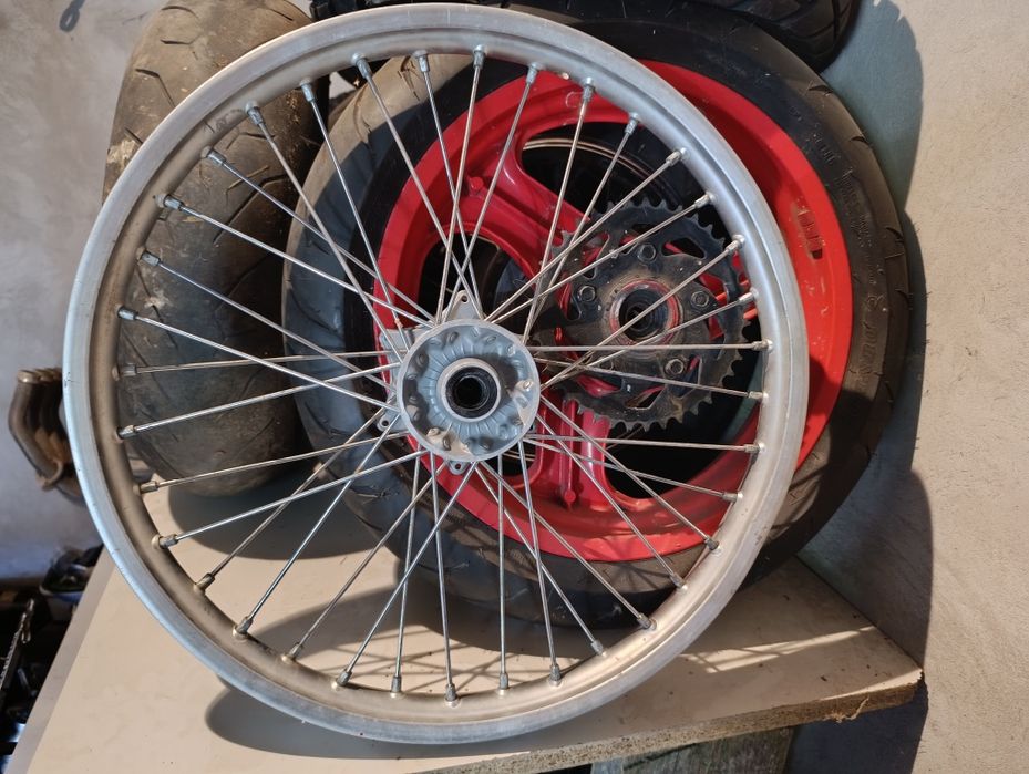 Koło SX125 SX 125 Aprilia KTM 2000 r przód tył przednie tylne felga