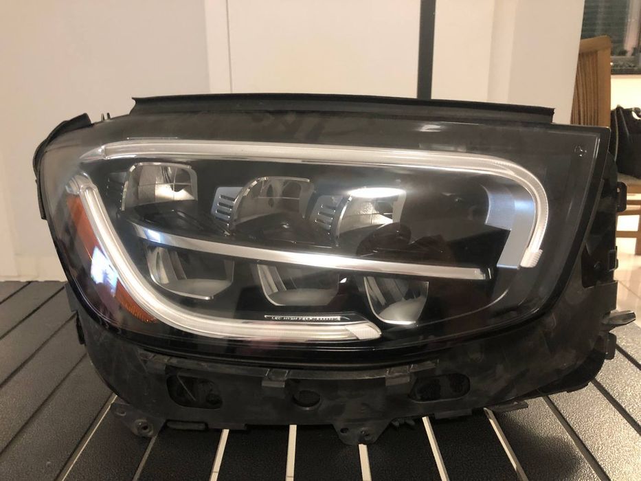 Mercedes glc , lampa prawa, wahacz, dyfuzor, mocowanie silnika