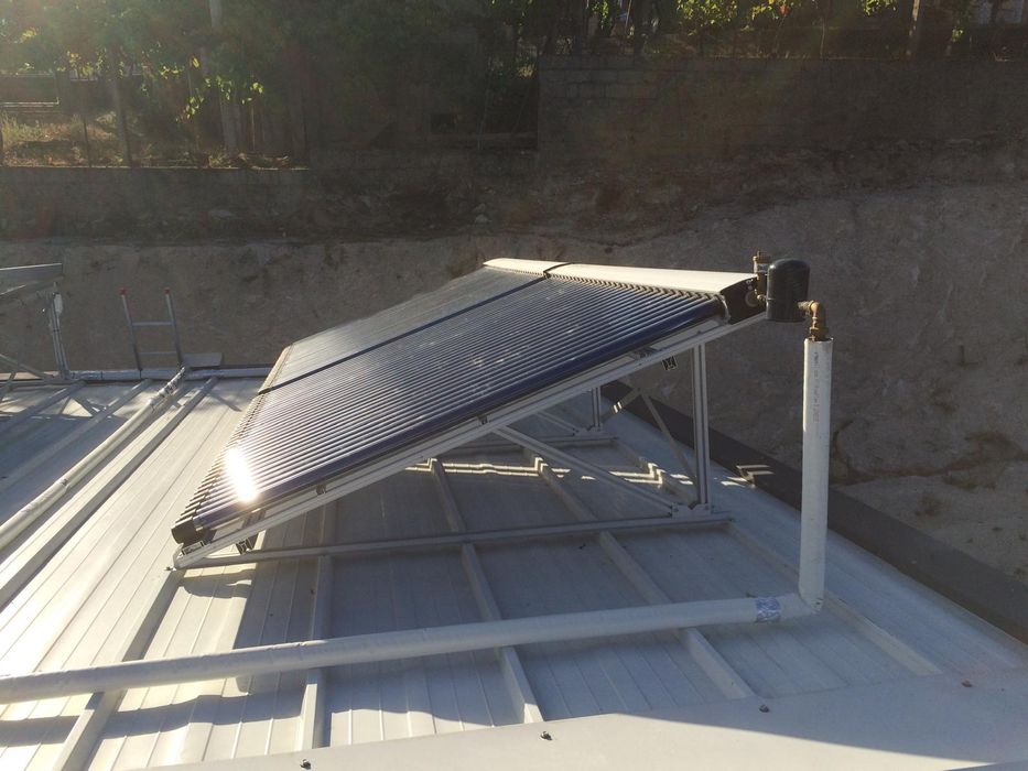 Sistema Solar Térmico Solius TuboSol HP - 30 Tubos /4 Painéis