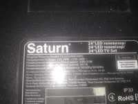LED-телевізор Saturn  led24hd300u з битою матрицею