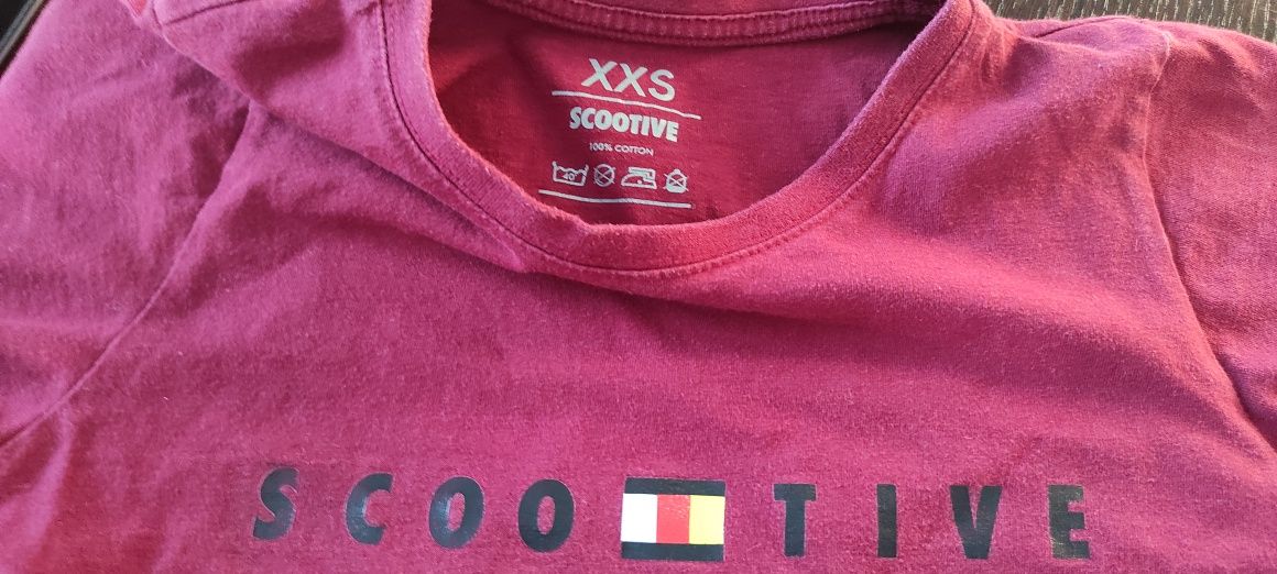 T-shirt dziecięcy Scootive, r.XXS/ok.140 cm