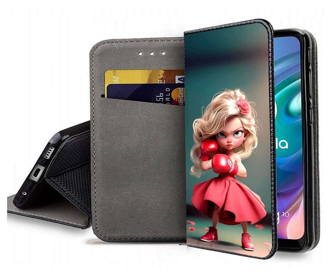 Apple iPhone 6 - Etui zamykane Bad Girls pokrowiec portfel case