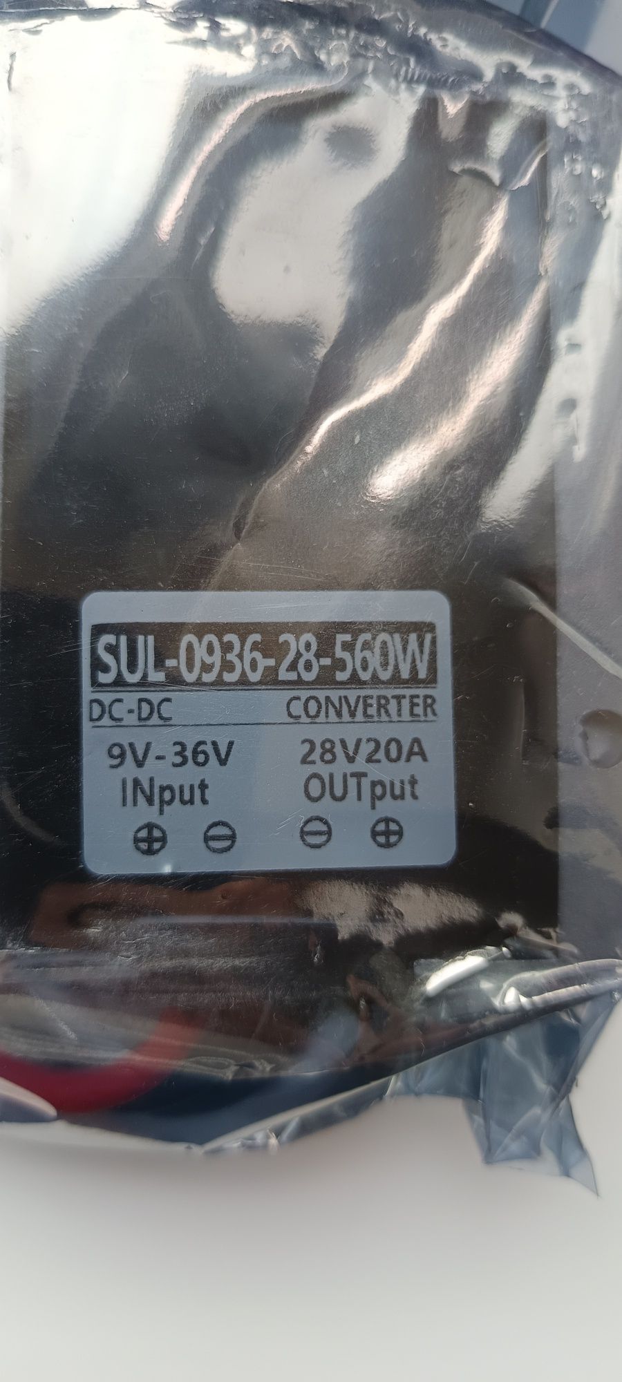 Повышающий преобразователь напряжения in9-36 out 28v ,dc/dc 560w 20a