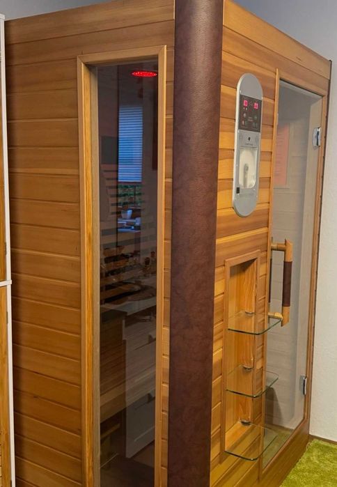 Sauna na podczerwień INFRAROT Infrared 2os kabina grzewcza radio
