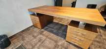 Eleganckie biurko gabinetowe – nowoczesny design i solidne wykonanie