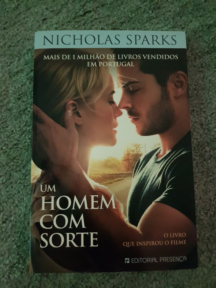 Livro um homem com sorte