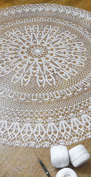 Скатертина гачком скатерть салфетка серветка