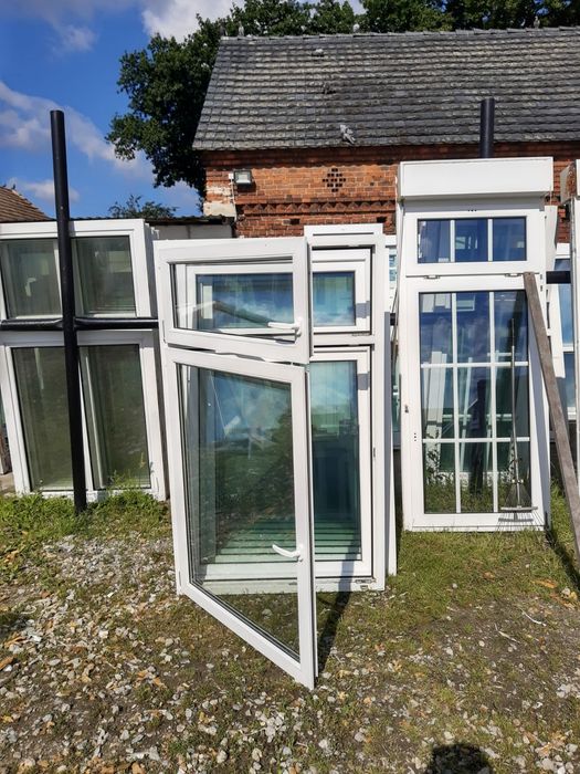 Okna do kamienicy pcv Niemieckie 114x185 DOWÓZ CAŁY KRAJ