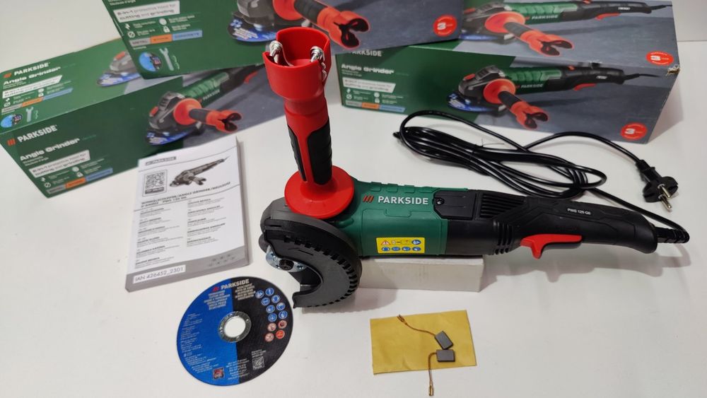 АКЦІЯ! НОВ болгарка зНімеччини Parkside PWSAP PWS 125 I8/1200W/угловая