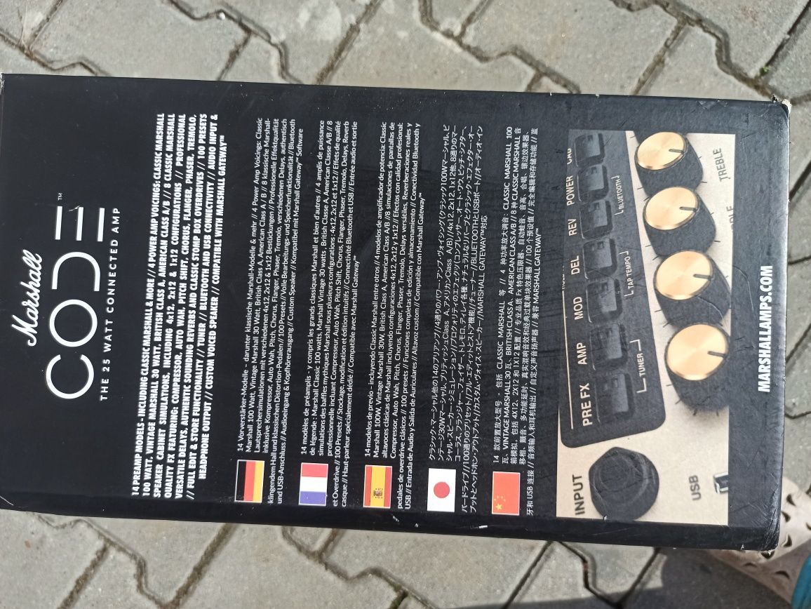 Wzmacniacz gitarowy Marshall code 25