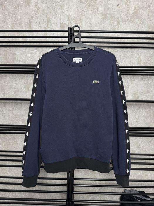 Свитшот Lacoste на лампасах