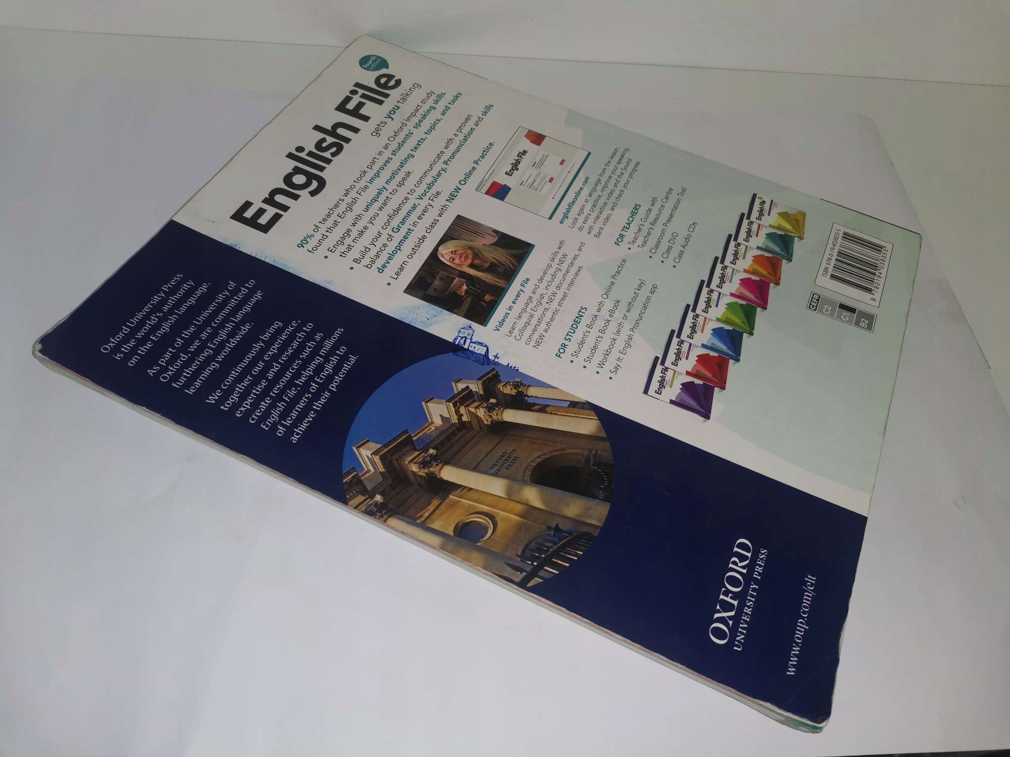 English File 4e Advanced Student's Book with Online Practice podręczni