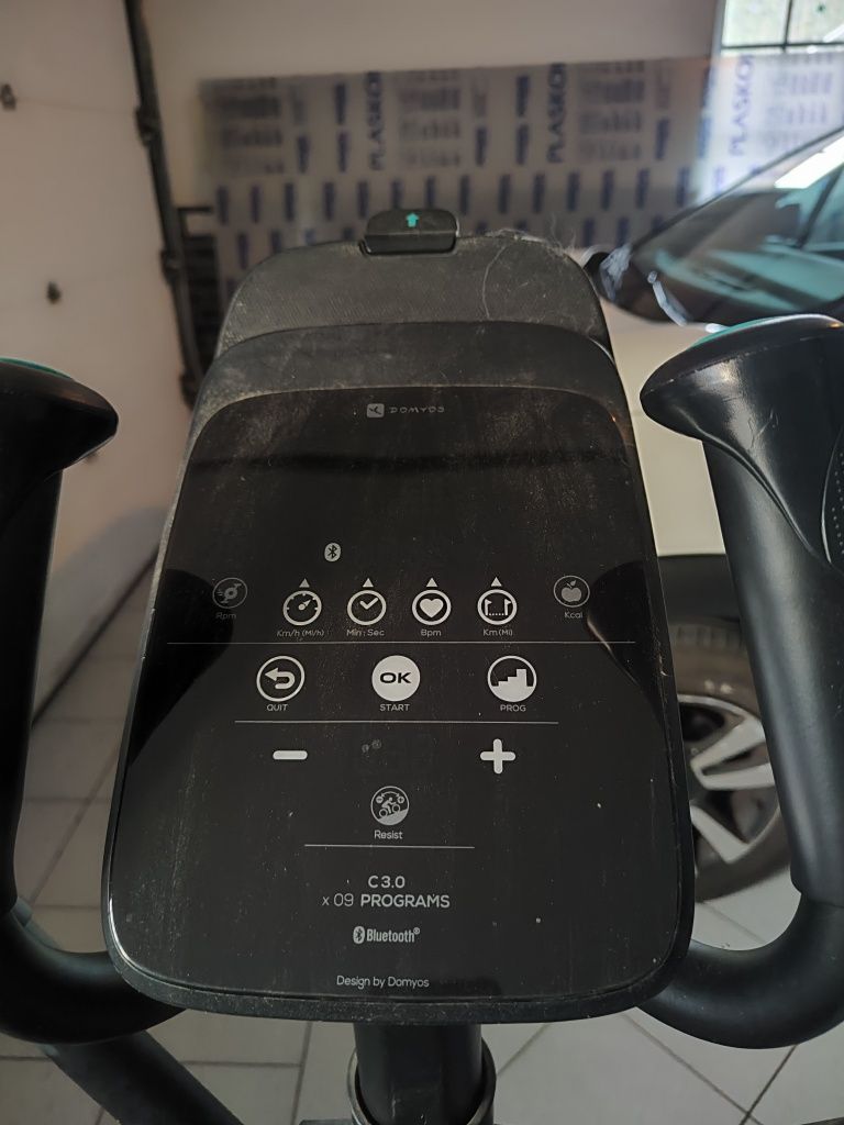 Elíptica domyos com ligação bluetooth