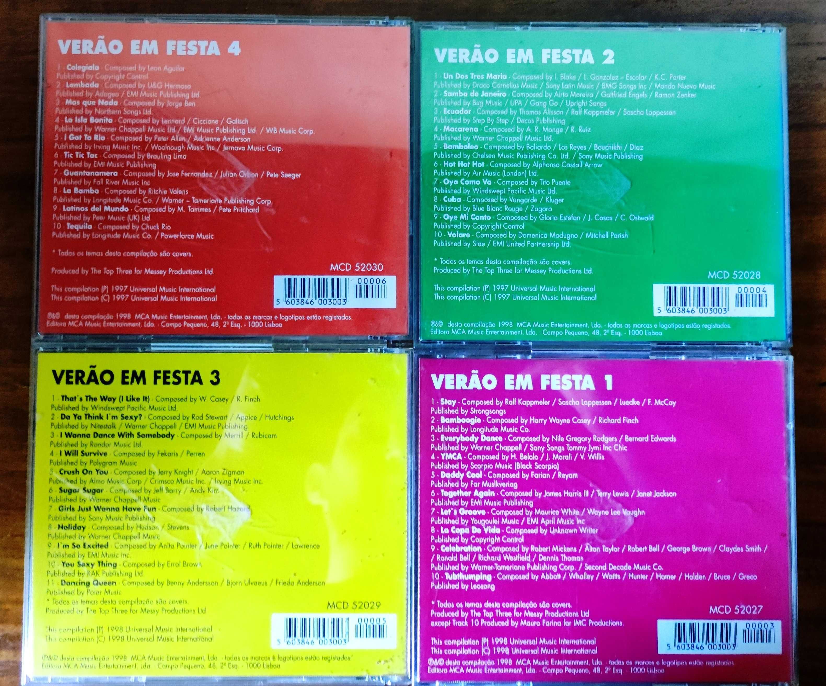 Coleção CD's - Verão em Festa