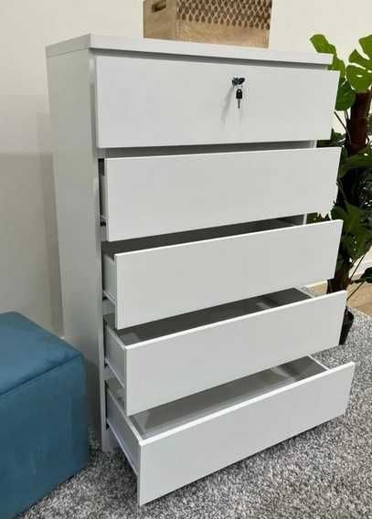 Oferta de cómoda 5 gavetas NOVA, portes grátis