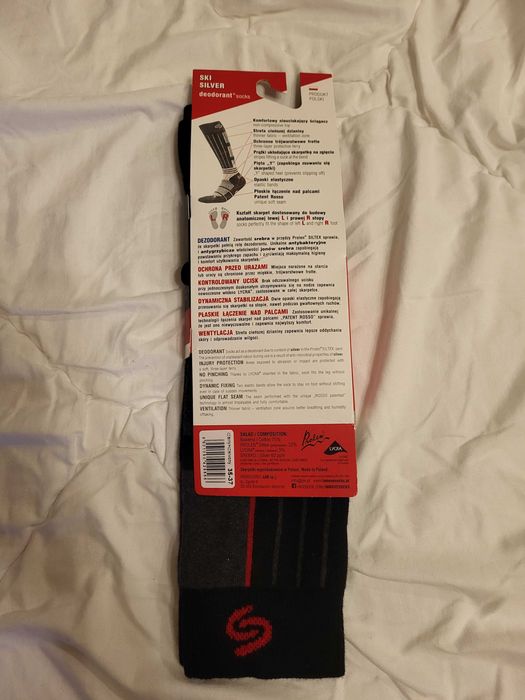 Skarpety narciarskie rozmiar 35 - 37 , nowe