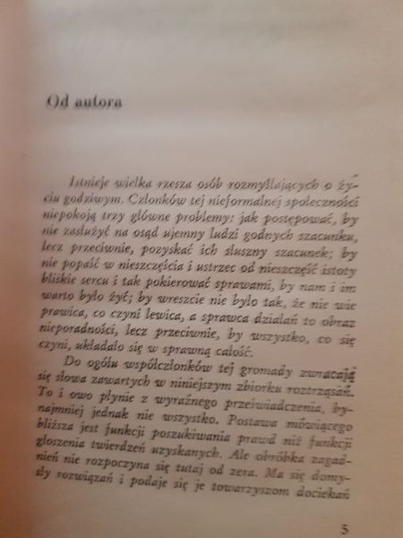 Tadeusz Kotarbiński Medytacje o życiu godziwym WP 1975