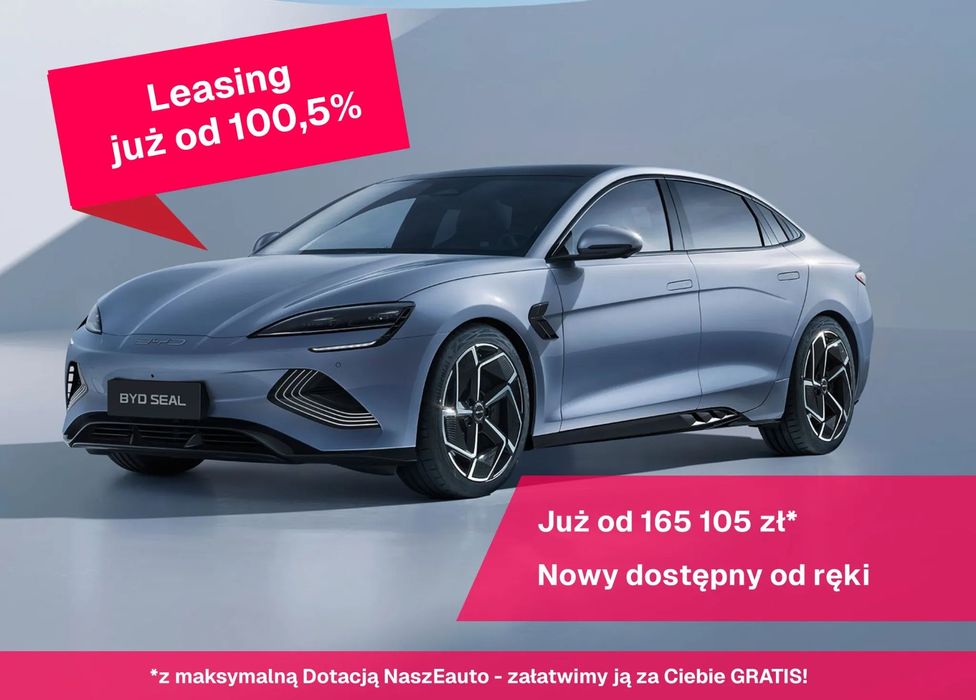 BYD Seal BYD Seal Design pomocyjny leasing od 100,5%