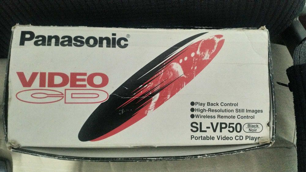 Leitor Panasonic Video CD VCD Player SL-VP50