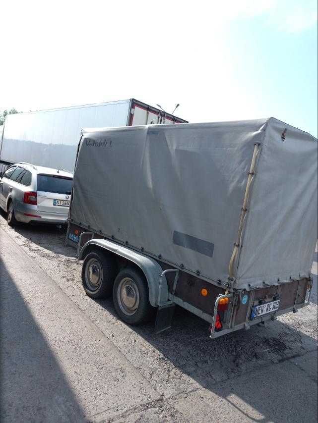 Причіп продаж 2осний,2 тонни з Німеччини.продам
