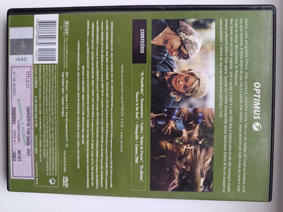 DVD dancer in The dark