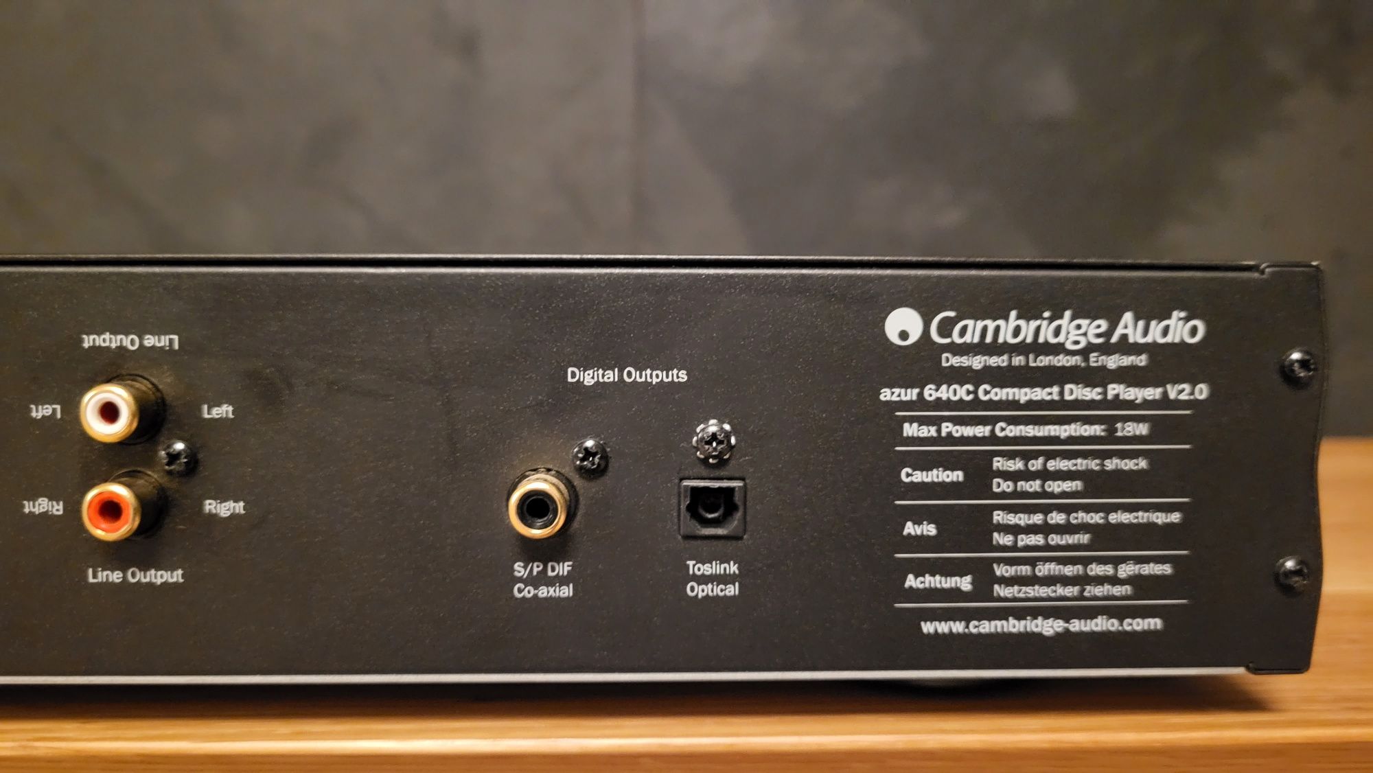 Cambridge Audio 640c v2. CD