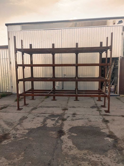 Regał stalowy na palety 1500x3000