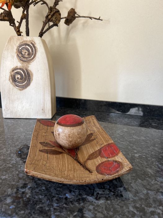 Decoração mesa semi nova