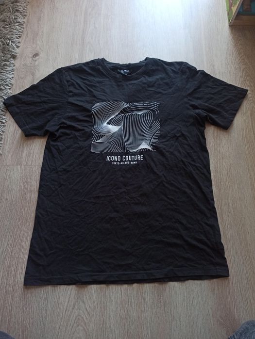 T-shirt męski.  ICONO Regular fit.
