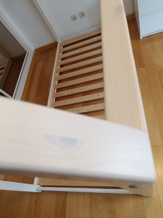 Cama Individual FLEXA, Casa , 90x200 cm Branca - Montessori