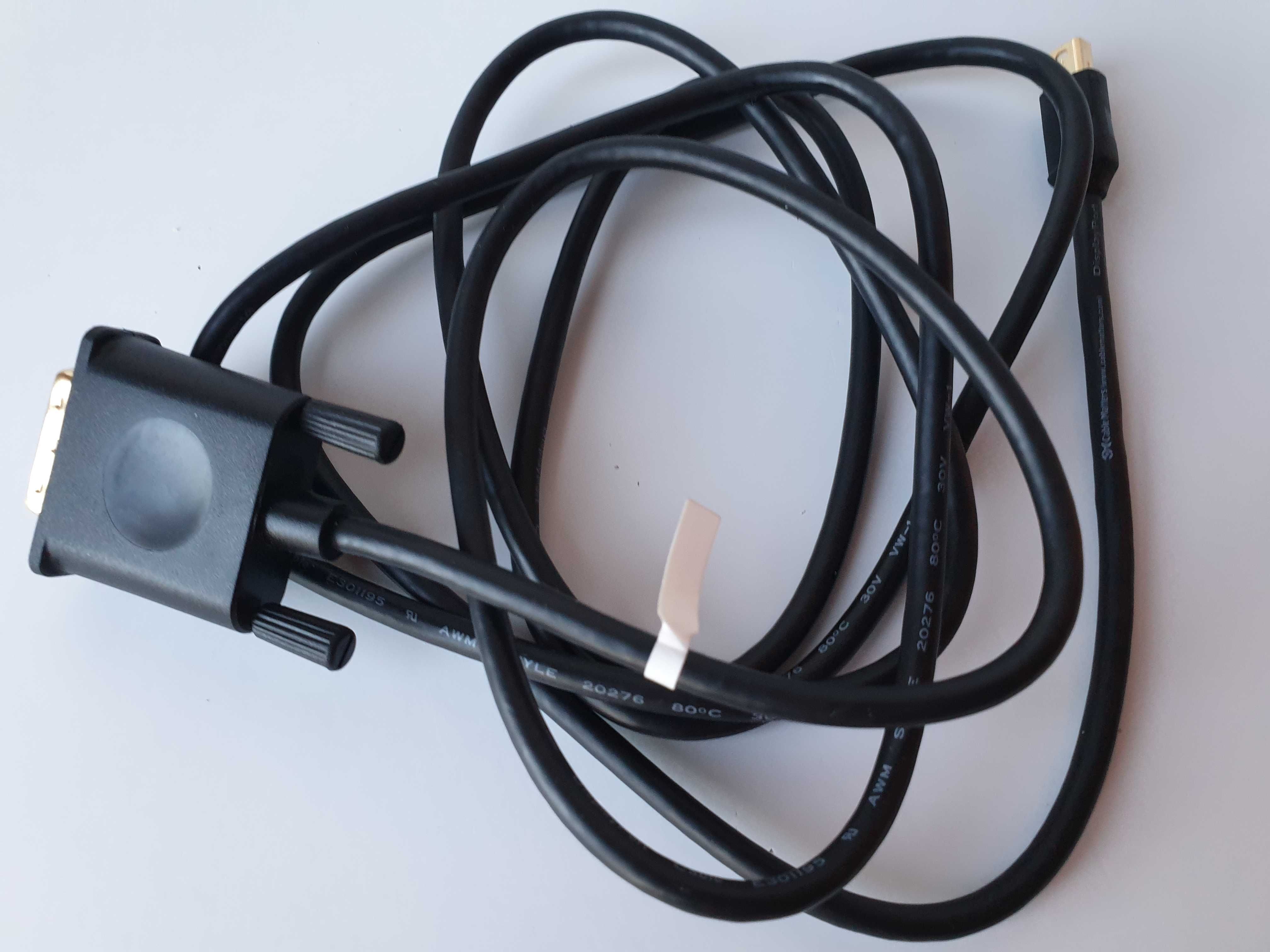 кабель Mini DisplayPort to DVI Thunderbolt Apple MacBook Pro Air iMac