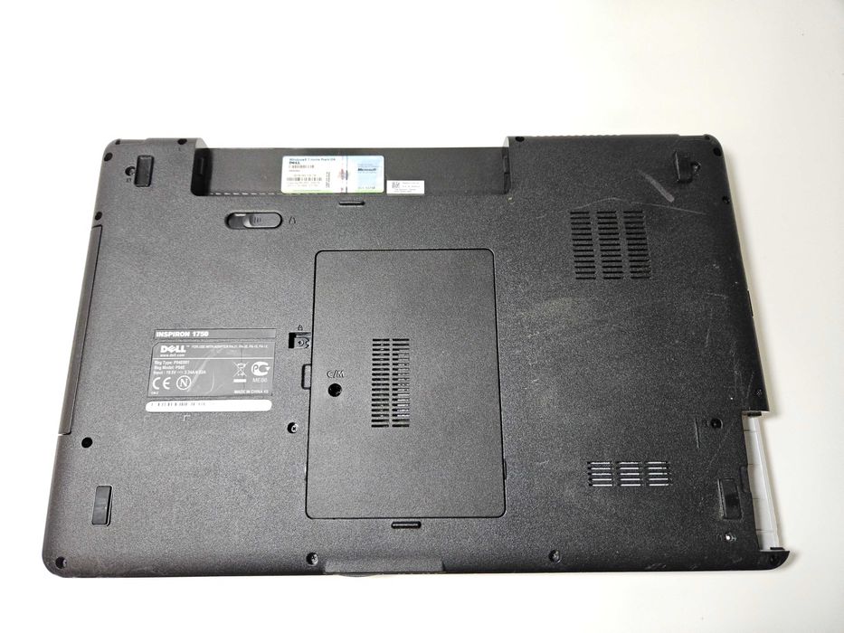 Dell Inspiron 1750 Intel T4300 3GB 320GB HDD 17 cali Win 10