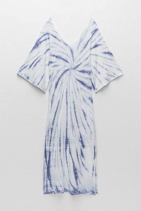 ZARA Luksusowa SUKIENKA tie dye piękna BLOG S