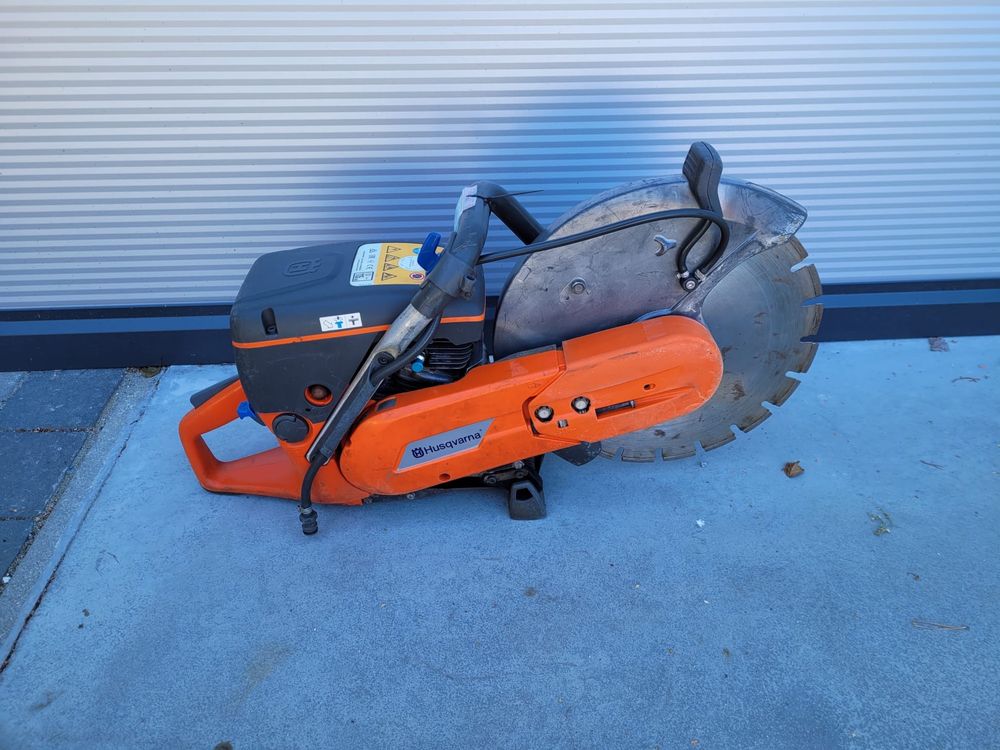Piła do cięcia betonu kostki HUSQVARNA K760 tarcza 350