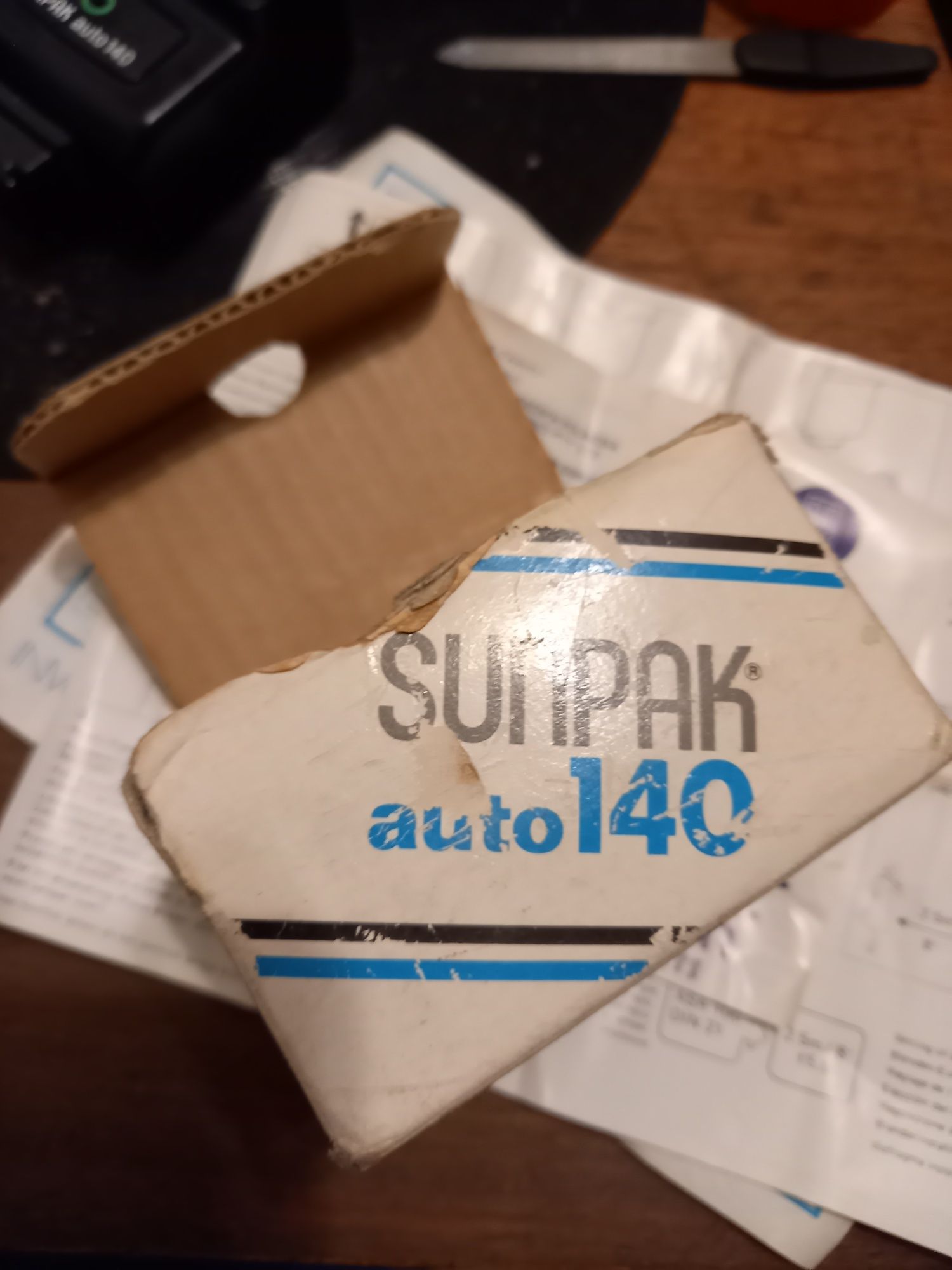 Lampa błyskowa Sunpack auto 140 japan