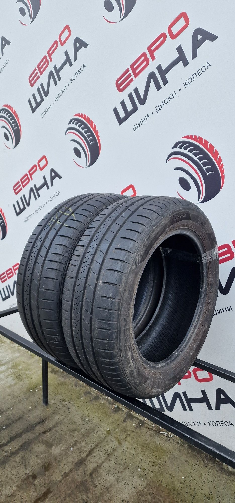 Літо 205/55/R16 7 мм 2шт Hankook Kinergy Колеса Резина Склад
