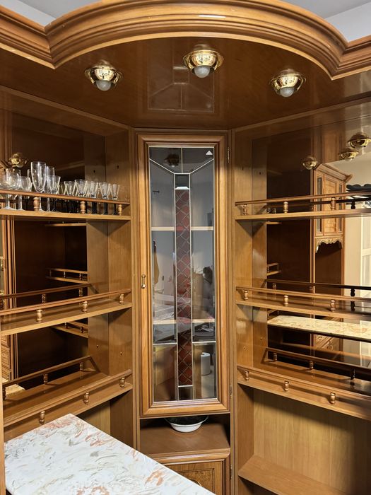 vetreria veneta pramaggiore (VE)ITALY witryna / kredens / barek retro