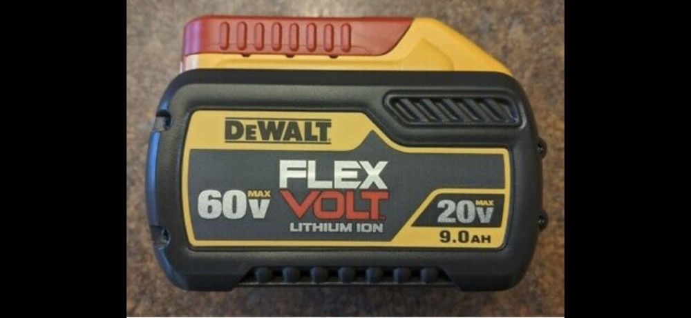 Dewalt DCB609 9A 20V Max / 60V Max Flexvolt батарея