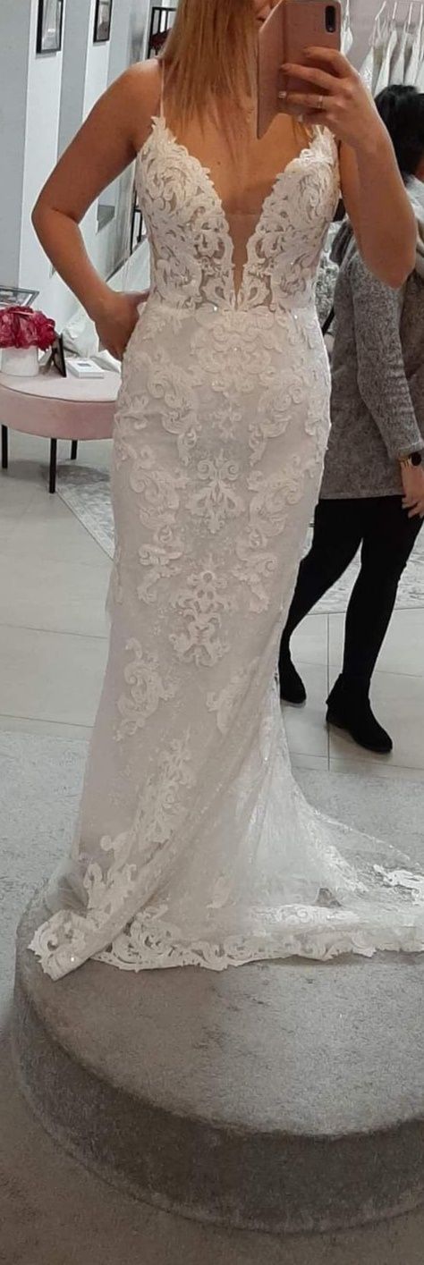 Suknia ślubna rybka Maggie Sottero Tuscany Lynette Ivory 38