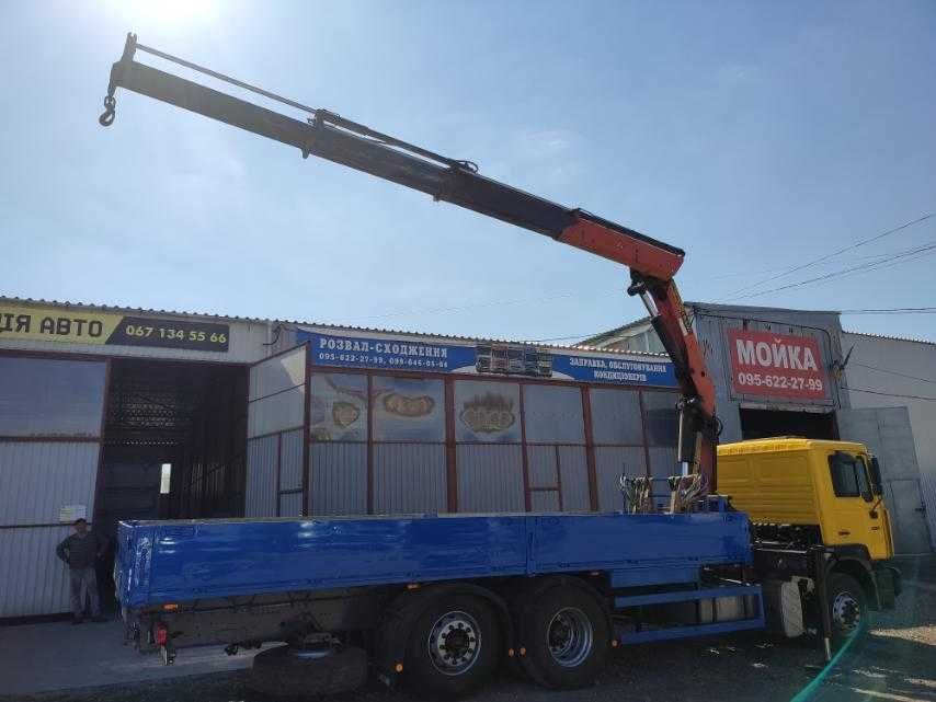 Услуги крана-манипулятора по Запорожью и Украине