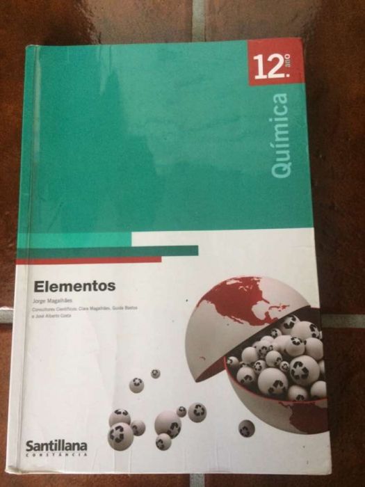 Elementos-Química 12.° ano